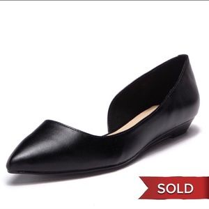 Faux Leather Flats